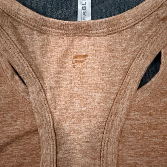 Fabletics Women's Light Brown Tank Top - Picture 4 of 4